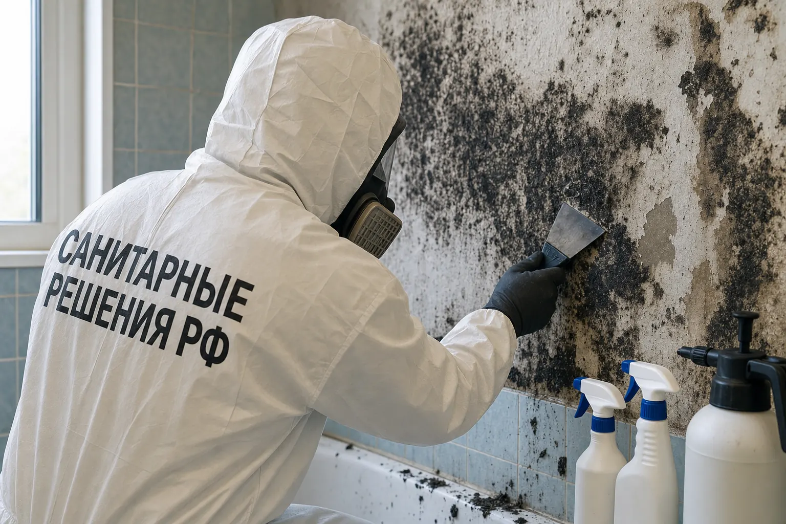 Удаление плесени